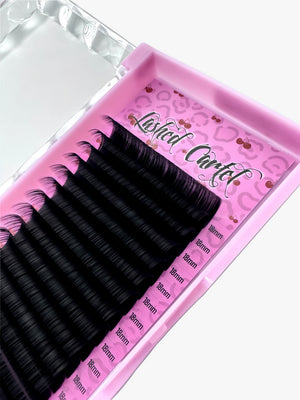 Dark Matte Black Volume Lash Trays | 16 Row (.03 & .05)