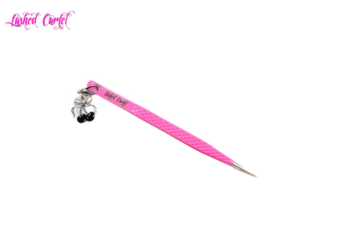 Eyelash Extensions Isolation Tweezer - Hustle Bunny Fiber Tip