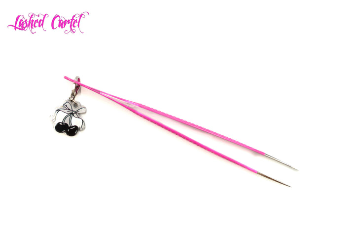 Eyelash Extensions Isolation Tweezer - Hustle Bunny Fiber Tip