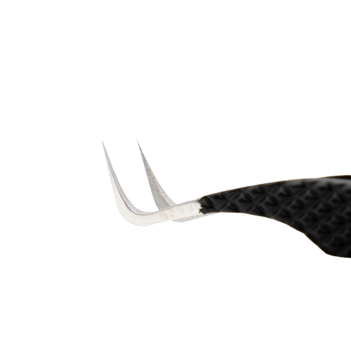 Semi Curve Eyelash Extensions Fiber Tip Tweezer