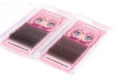 Manga Premade Lash Extensions – Anime Spike Style (.07)