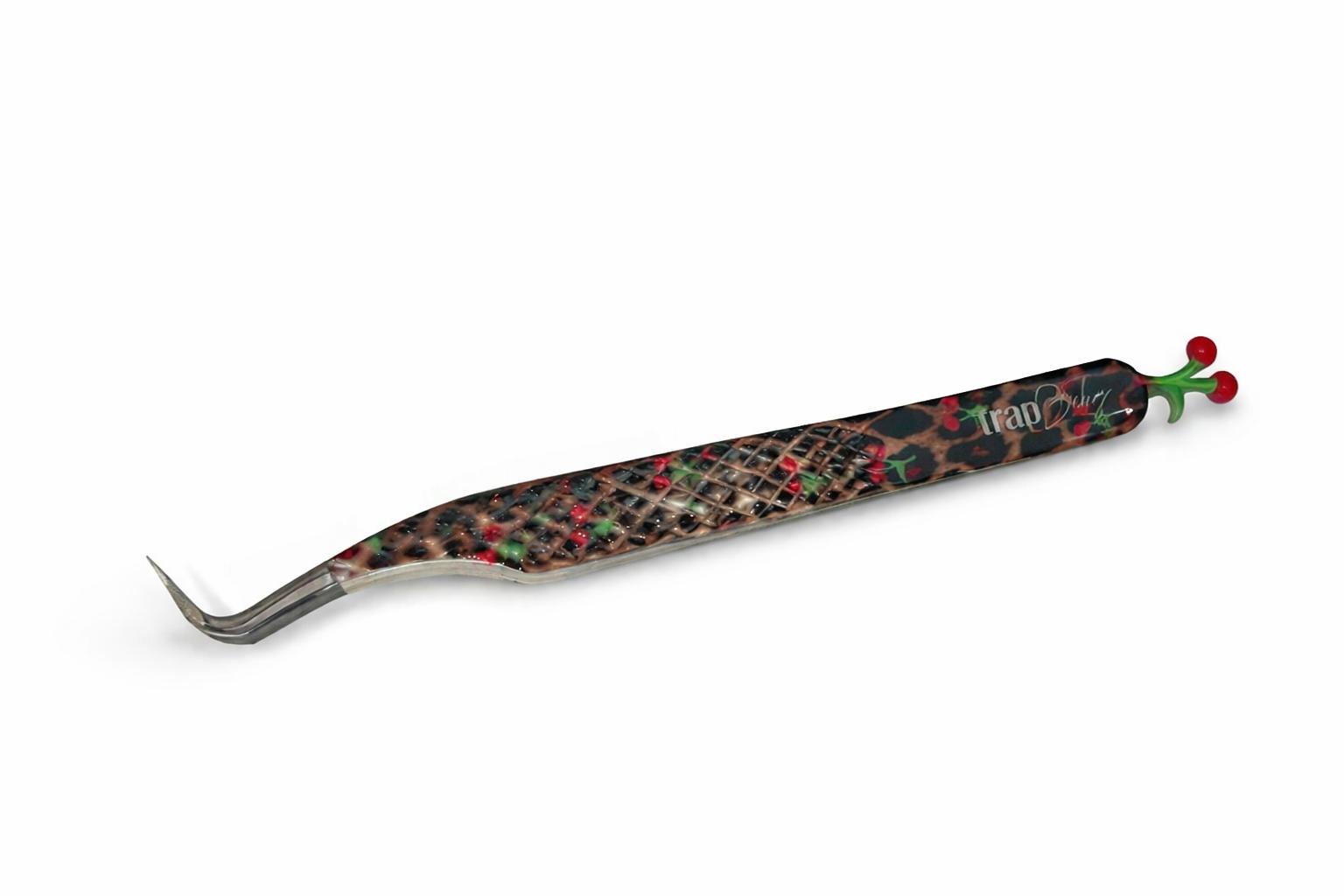Trap Baby Semi Curve Fiber Tip Lash Tweezer