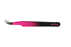 J Curve Eyelash Extensions Tweezer – The GOAT (Fiber Tip)
