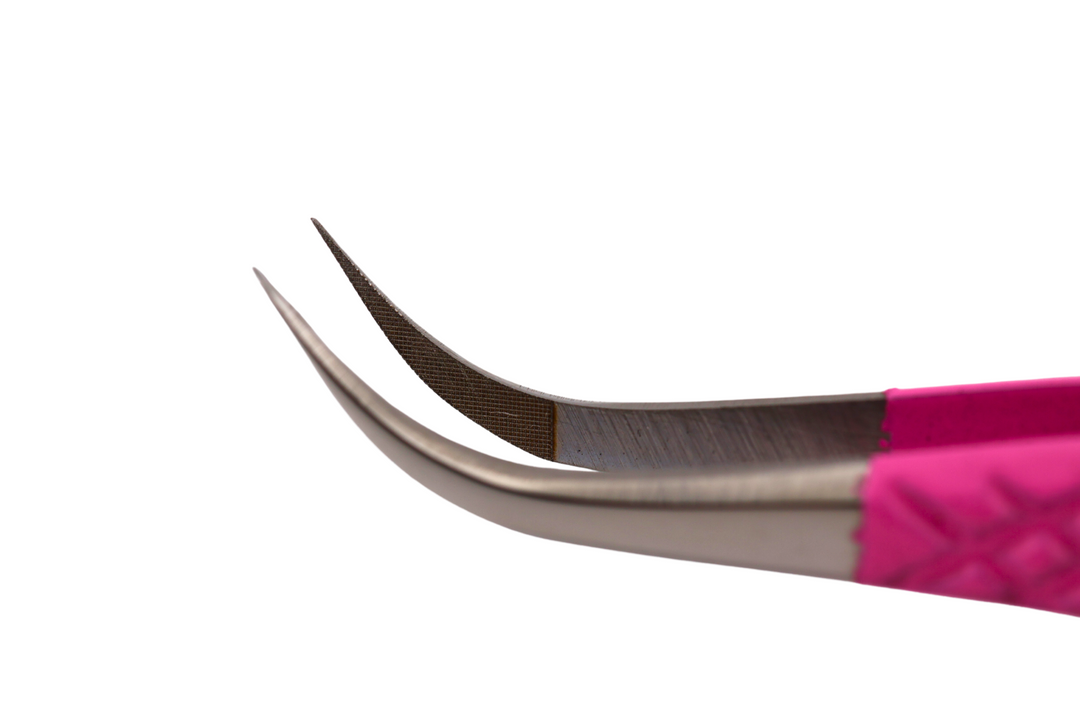 J Curve Lash Extension Fiber Tip Tweezer - Boss Bitch (Fiber Tip)