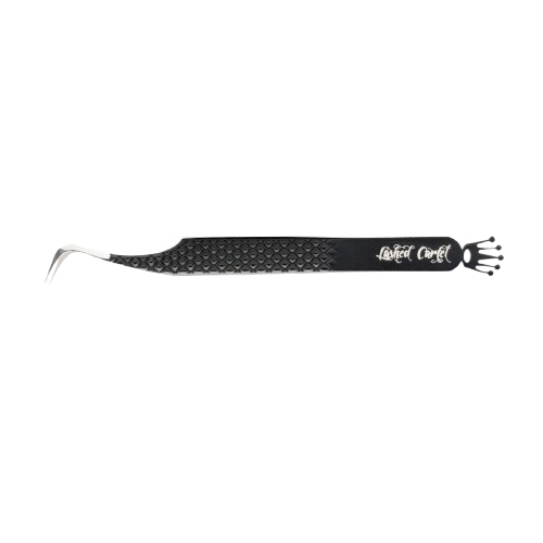 Semi Curve Eyelash Extensions Fiber Tip Tweezer