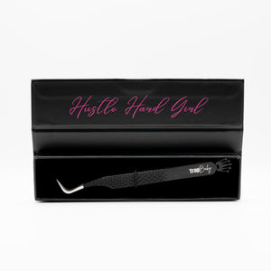 Semi Curve Eyelash Extensions Fiber Tip Tweezer