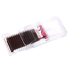 Brown Matte Volume Eyelash Extensions