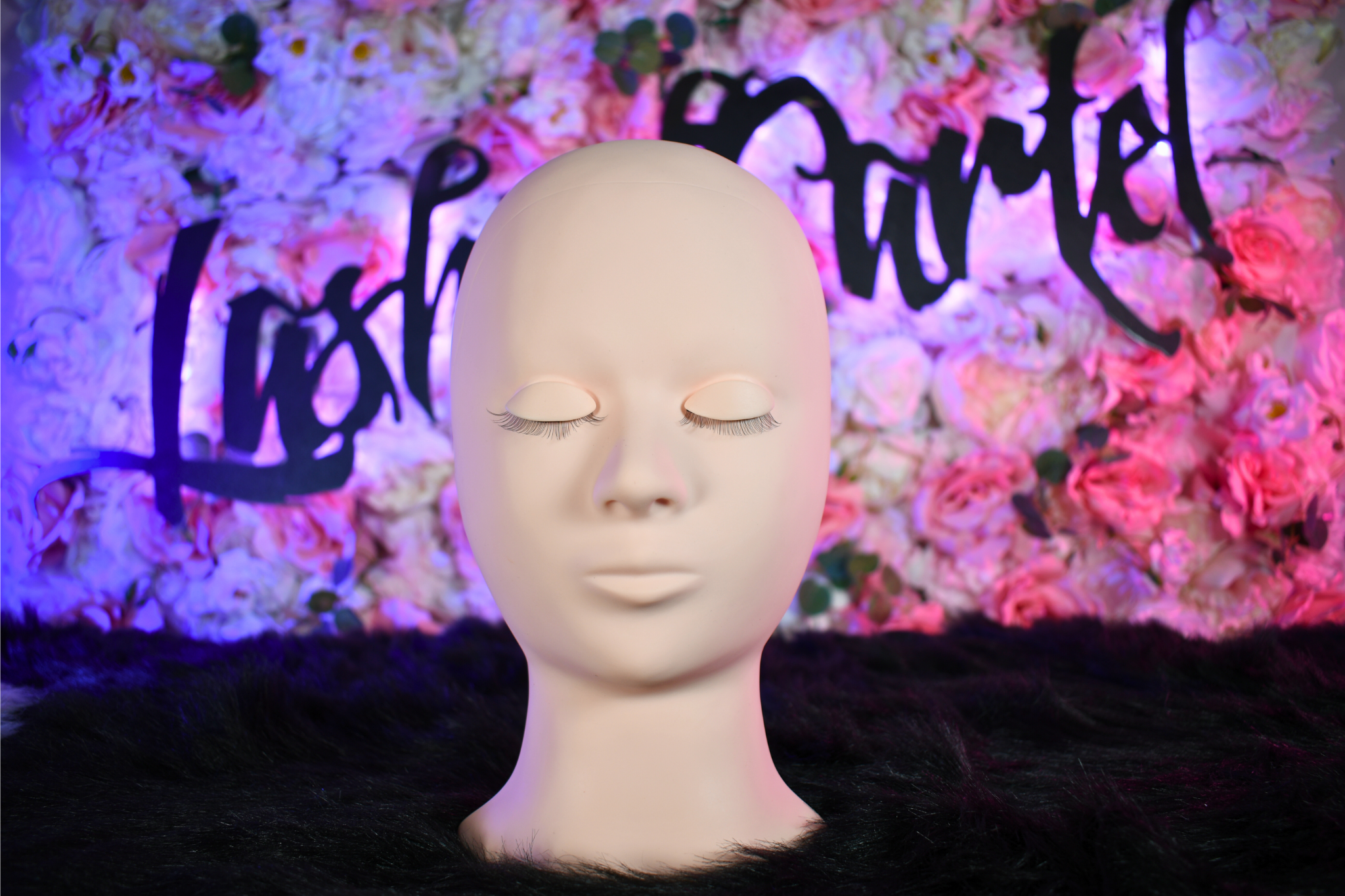 Eyelash Extensions Mannequin Head