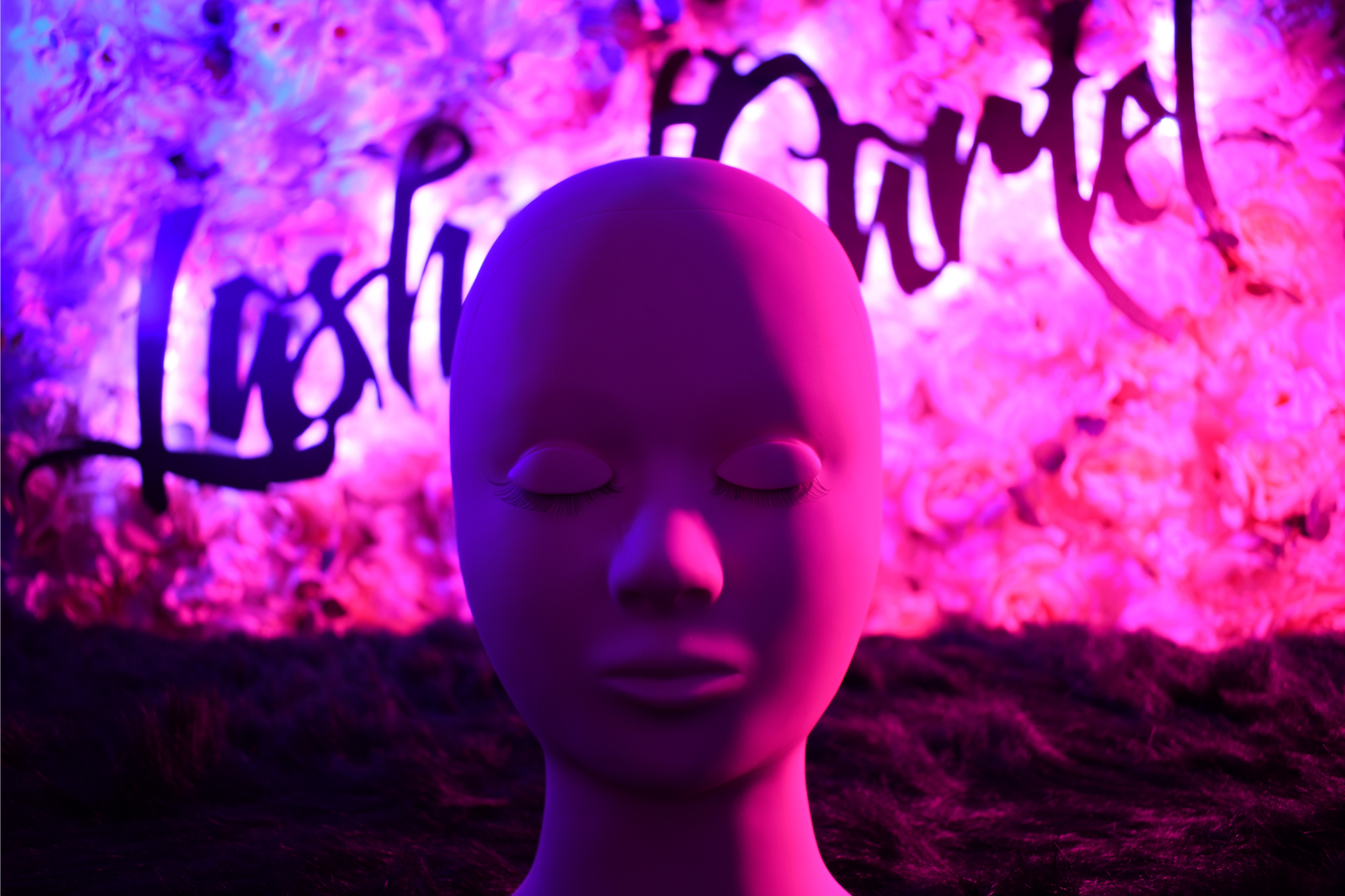 Eyelash Extensions Mannequin Head