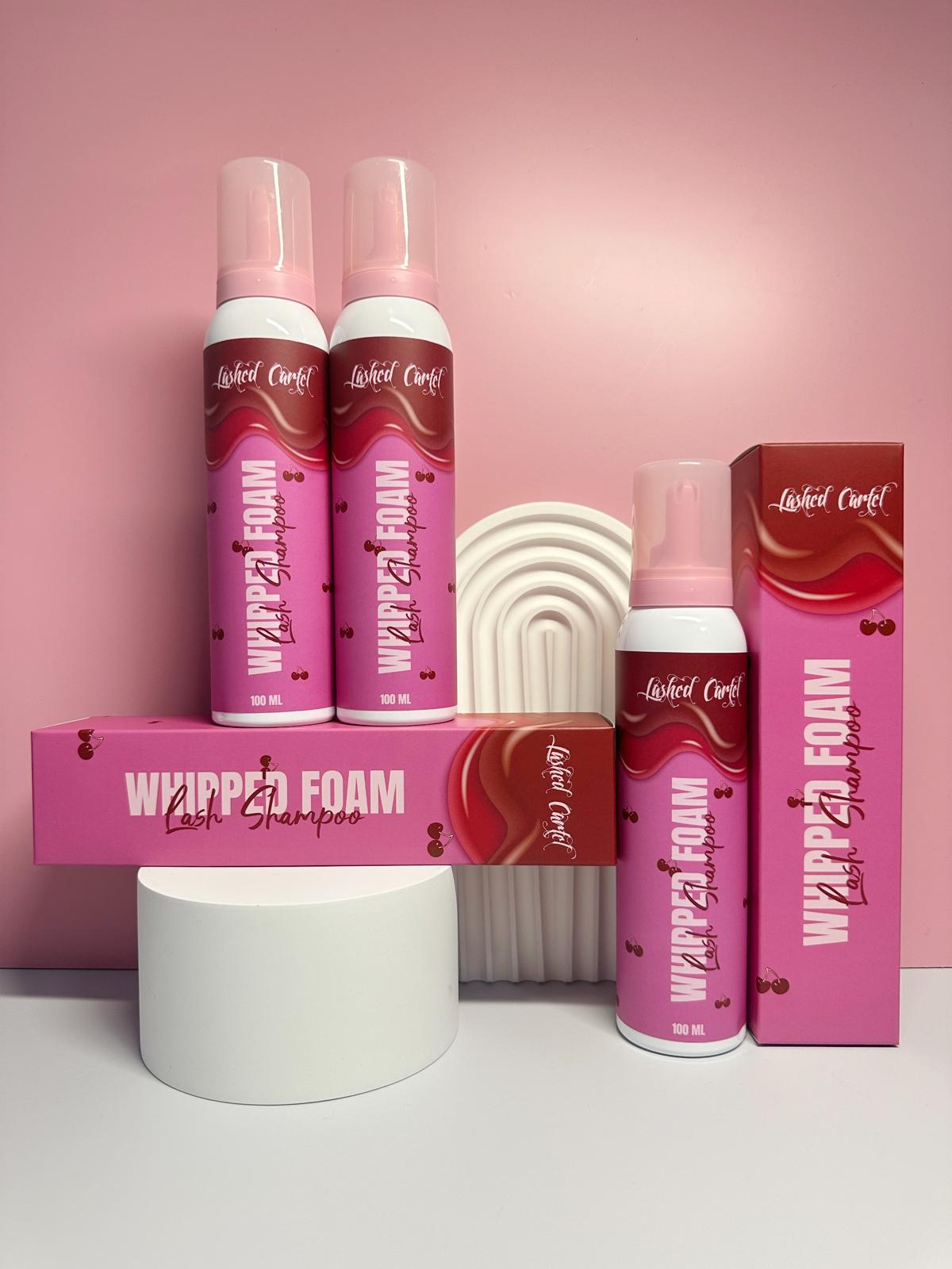 Whipped Cream Lash Cleanser – Eyelash Extension Cleanser