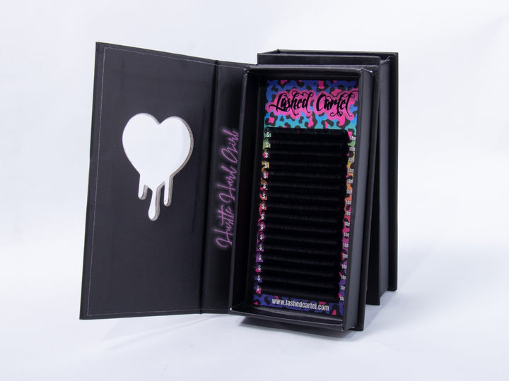 Volume Lash Extensions Dark Matte Black