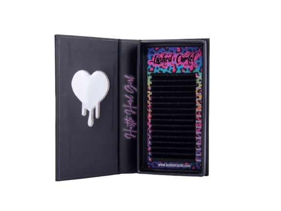 Volume Lash Extensions Dark Matte Black