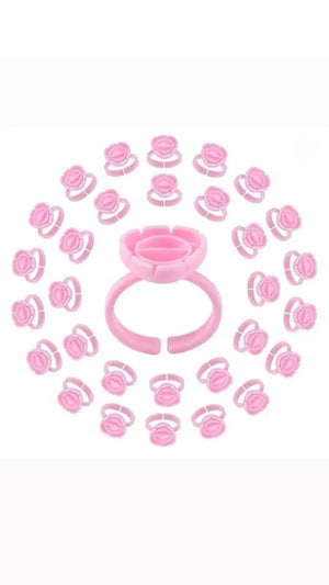 Eyelash Extensions Glue Rings