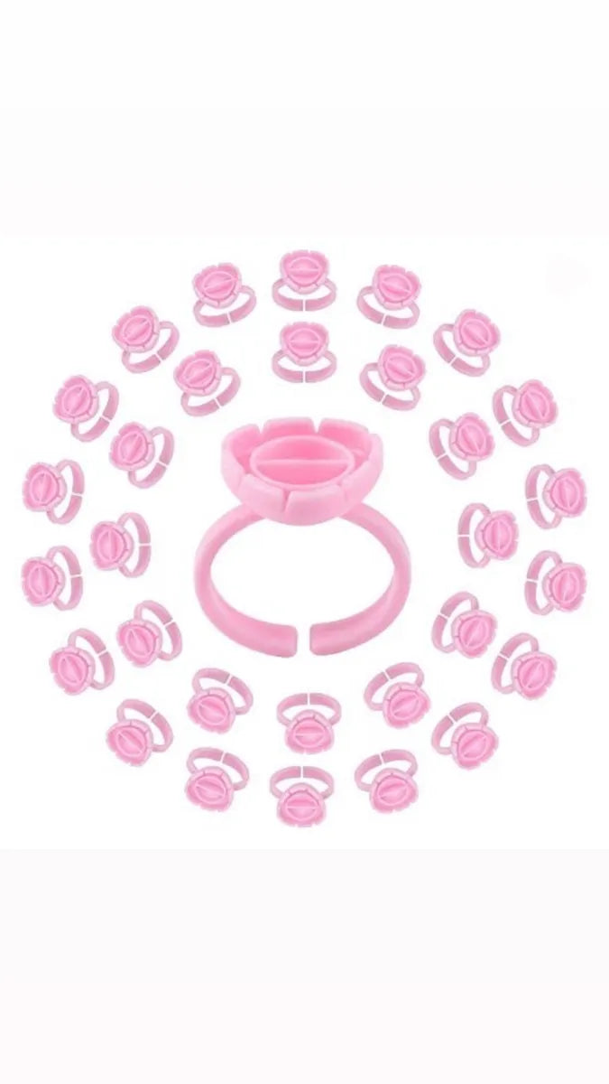 Eyelash Extensions Glue Rings